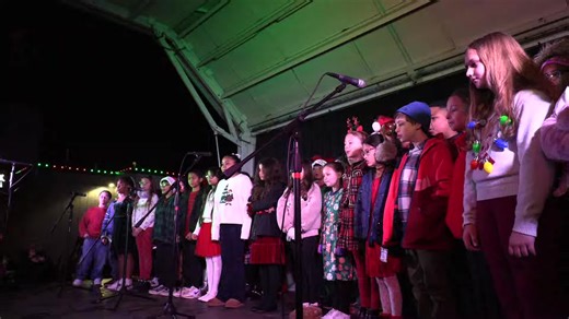 (The rest of the ceremony and tree lighting) | Monroe North Carolina