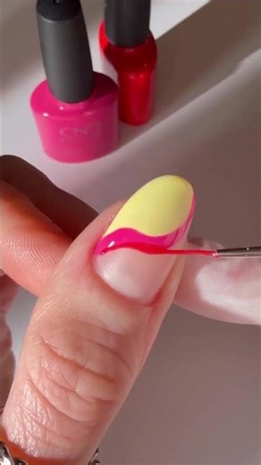 CND Shellac Art #beautyeducation #beauty #nails