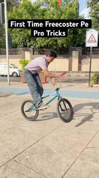 14 Years Baad First Time WTP Freecoster Pe 180 Fakie Barspin & Test Ride🔥Akram Bmx Rider #bmxindia