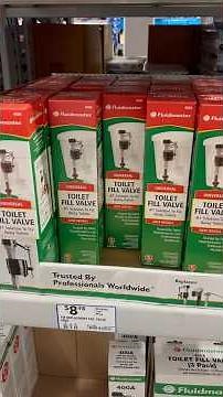 At Lowe’s trying to choose the best toilet fill valve