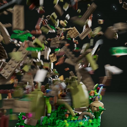 The new LEGO The Legend of Zelda Great Deku Tree 2-in-1. | LEGO