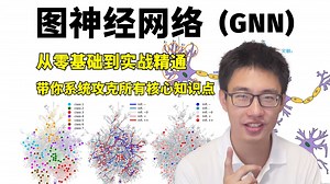 2025公认最好了【图神经网络GNN/GCN终极教程大合集】从零基础到实战精通，一套搞定所有，带你系统攻克所有核心知识点！-人工智能|计算机视觉|神经网络