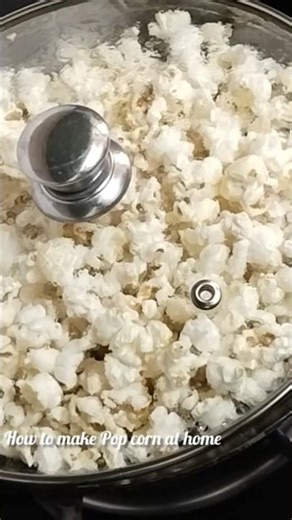 howto Pop Pop - corn at home #shortsfeed #cookwithsneha #recipe #indianfood #Peri peri popcorn
