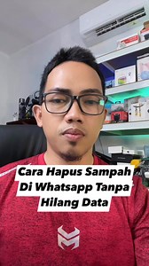 7.4M views · 37K reactions | Cara Hapus Sampah Di Aplikasi Whatsapp Tanpa Kehilangan Data #tutorial #whatsapp #tipsdantrik | Kendedes Komputer | Facebook