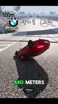 BMW V'S MERCEDES CAR CRASH TESTING CRASH TESTING #trending #youtubeshorts #shortsviral