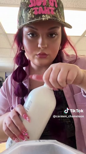 Valentine's Day Pink Peekaboo Hair Tutorial