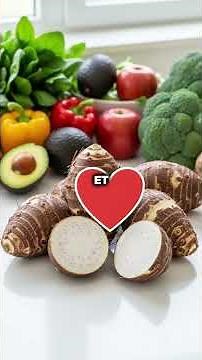 Taro (Dachine): 5 Bienfaits SURPRENANTS Pour Ta Santé ! #shorts #santé #legumes