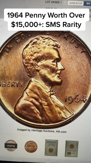 This high end 1964 penny wont be found in pocket change - why is it ra... | 1964 penny worth