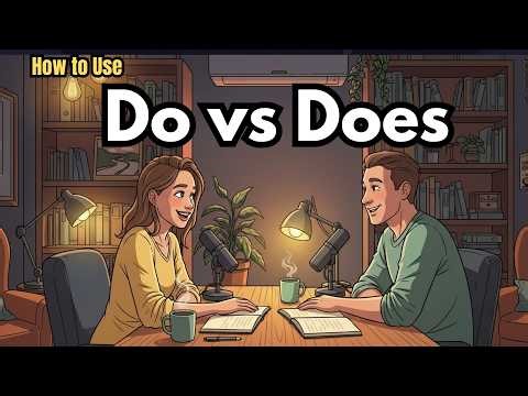 How to Use Do vs Does in English | Real Life Examples | B1–B2 English Practice