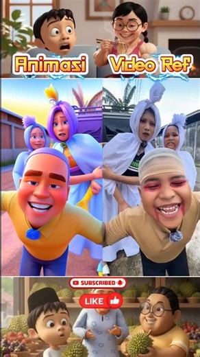 The Tuyul Speaks Alien Language 🤣⁉️ #shorts #comedy #cartoon