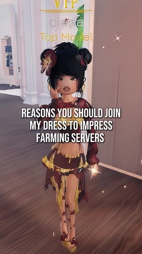 Best DTI Farming Server: Join Now! #DresstoImpress #Roblox