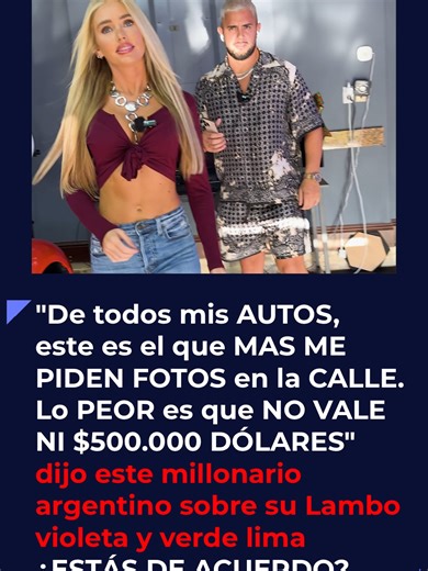 “ESTE ES SU LAMBO MÁS LLAMATIVO… Y PASA ESTO” Un millonario muestra su Lamborghini más llamativo y revela que es el que más atención genera cuando lo usa en la calle. #parati #fyp #viral #lujo #autos