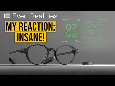 Even G2: The World's First Everyday Display Smart Glasses Are INSANE!