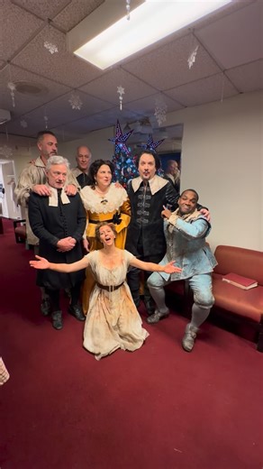 Lisette Oropesa on Instagram: "Merry Christmas from all of us in rehearsals @metopera for I PURITANI! Hope to see you on New Year’s Eve. Have a blessed week and a very happy Holiday!! Tony Stevenson @vanhorncvh David Pittsinger @evegigliotti @arturrucinskibaritone @brownleetenor"