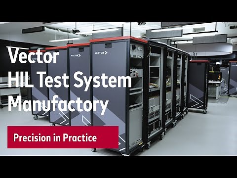 Precision in Practice: Inside the Vector HIL Test System Manufactory