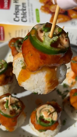 29K views · 1.8K reactions | Honey Garlic Chicken + Rice Balls | the...