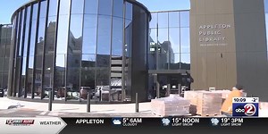 Despite the weather, Appleton Public Library is still set to open Saturday