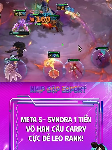 Syndra TFT 1 Tiền – Vô Hạn Cầu CARRY Dễ Dàng Leo Rank!