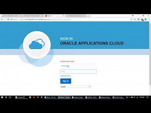 Oracle Fusion Cloud Creation of User and Implementation Project
