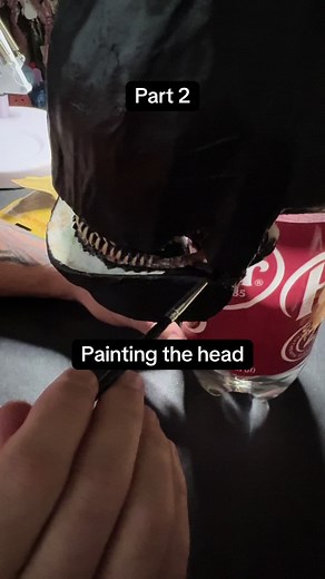 Venom Kostüm Erstellung Teil 2: Strahlende Zähne und Augen