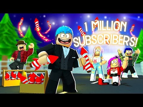1 MILLION SUBS WITH FANS + FACE REVEAL | ROBLOX | PLAYOFEL