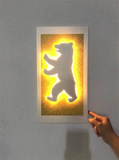 #lednachtlicht #ledlights #ledwandleuchten #designled #ledlamp