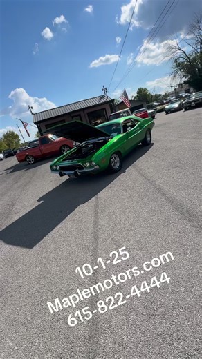 1973 Dodge Challenger $31,900 Maplemotors.com # 3251 https://youtu.be/YYPTOW7mHi0 #challenger #dodge #mopar #hotrods #musclecars | Maple Motors