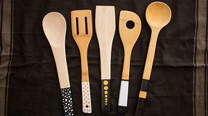 Painted Wooden Spoons