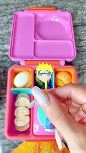 Naruto Theme Lunch Ideas for School with Bento Box and Anime Supplies