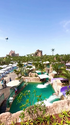 Spend the day by conquering record-breaking slides as you soak up legendary vibes 🔱🤘 #Aquaventure #Waterpark