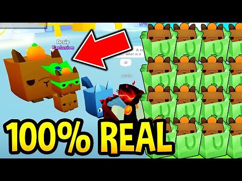 This Is How To Get HUGE CAPYBARA PET in Pet Simulator X..