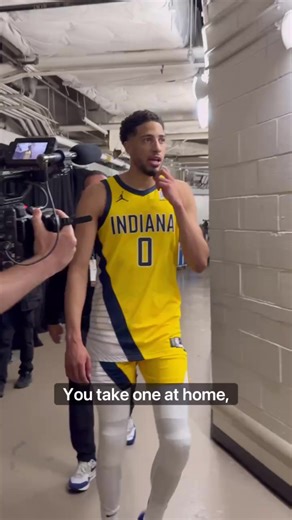 Tyrese Halliburton setting the tone after Game 1! 🗣️💪 | NBA