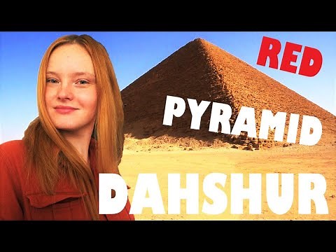 FIRST TRUE PYRAMID, THE RED PYRAMID - DAHSHUR EGYPT