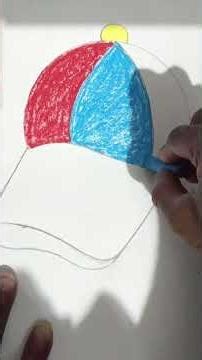 hat drawing#step by step hat drawing#simple drawing