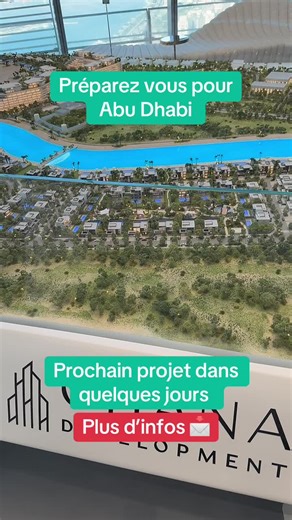 Contactez moi pour ne pas rater les prochains lancement à Abu dhabi #Abudhabi #dubai #immobilier #investissement