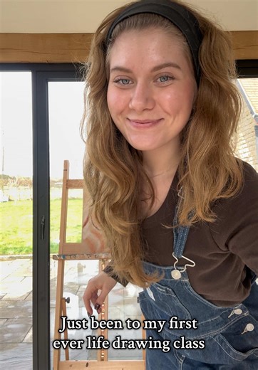 Experience My First Life Drawing Class! 🎨🖌️