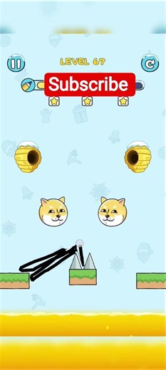 doge rescue draw to save 😀😴 #games #gaming #gaming #gameplay #funny