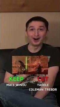 Keep 3 Cut 5: Jedi Council Members #starwars #starwarsfan