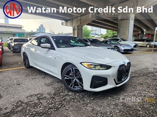 Recon 2021 BMW 420i M Sport Coupe (Grade 5A 23,000km) (Super High Loan) (No Processing Fee) Sun Roof Original 360 Live Camera Memory Seat Kick Power Boot - Carlist.my