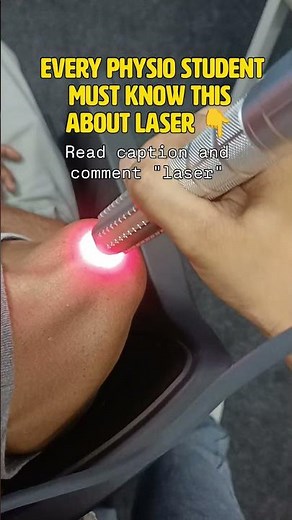 LASER THERAPY QUICK GUIDE IN DESCRIPTION 👇🏻 #physiotherapist #subscribe