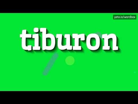 TIBURON - HOW TO PRONOUNCE IT!?
