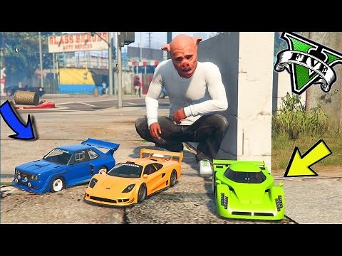 GTA 5 RC CAR MOD 🐷 LE AUTO PIÙ PICCOLE DI GTA 5 !!!🐷 GTA 5 ITA 🐷 DAJEE !!!!