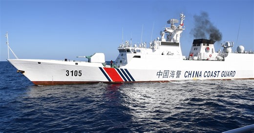 Tàu Trung Quốc hiện diện ở mức chưa từng có tại bãi cạn Scarborough ở Biển Đông?