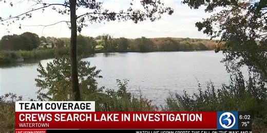 Crews searching lake in Watertown investigation