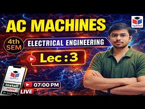 AC Machine | Lec-03 Unit-01 | 4th Sem. Electrical Engg. | Gyankul Education by Vijay Sir