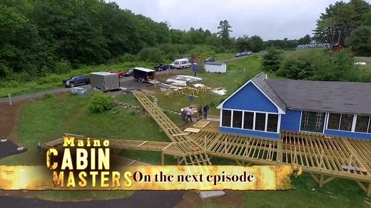 Check out an all new episode at 10pm EST! The Cabin Masters take on an awesome cabin for a very worthy cause - The Travis Mills' Foundation - Wounded Warriors Retreat. | Maine Cabin Masters