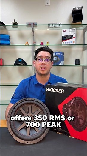 KICKER CompVR 10" #subwoofer