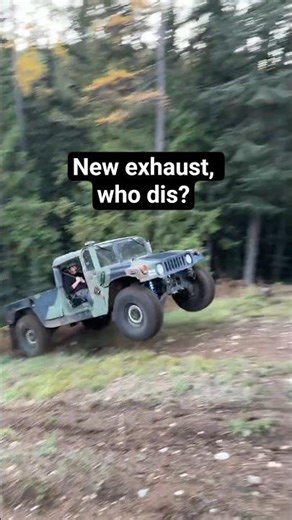 More LS Humvee exhaust sounds