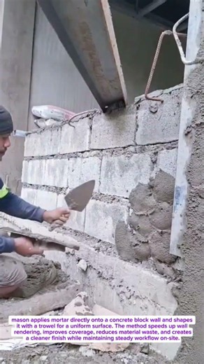 Mason's Fastest Wall Rendering Technique, Watch This Smooth Finish