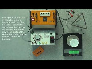 Edexcel Core Practical 9-1 GCSE P14.11 Properties of water the specific heat capacity of Water